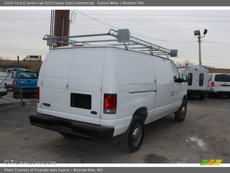 Oxford White / Medium Flint 2003 Ford E Series Van E350 Super Duty Commercial