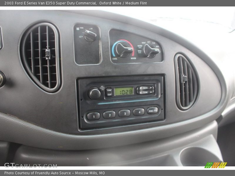 Oxford White / Medium Flint 2003 Ford E Series Van E350 Super Duty Commercial