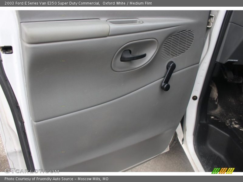 Oxford White / Medium Flint 2003 Ford E Series Van E350 Super Duty Commercial