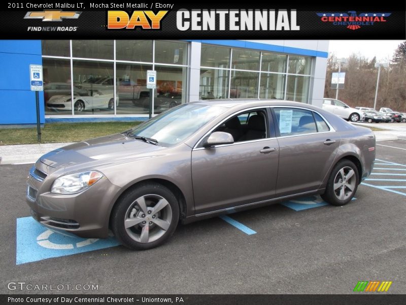 Mocha Steel Metallic / Ebony 2011 Chevrolet Malibu LT