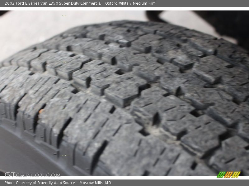 Oxford White / Medium Flint 2003 Ford E Series Van E350 Super Duty Commercial