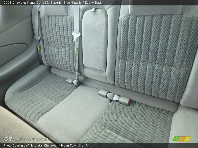 Superior Blue Metallic / Ebony Black 2003 Chevrolet Monte Carlo SS