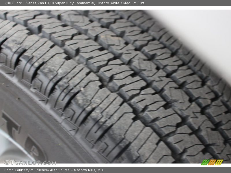 Oxford White / Medium Flint 2003 Ford E Series Van E350 Super Duty Commercial