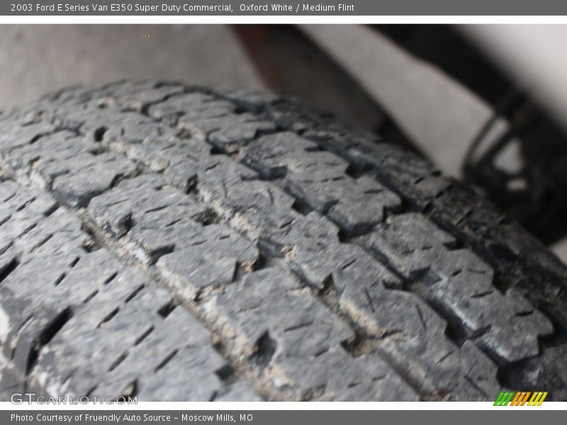 Oxford White / Medium Flint 2003 Ford E Series Van E350 Super Duty Commercial