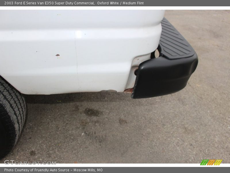 Oxford White / Medium Flint 2003 Ford E Series Van E350 Super Duty Commercial