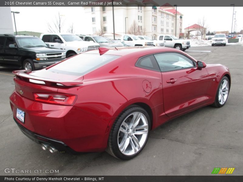Garnet Red Tintcoat / Jet Black 2016 Chevrolet Camaro SS Coupe