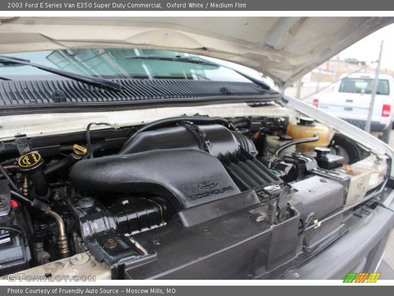 Oxford White / Medium Flint 2003 Ford E Series Van E350 Super Duty Commercial