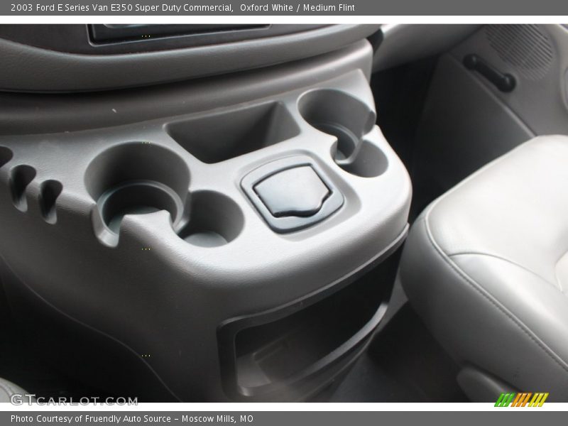 Oxford White / Medium Flint 2003 Ford E Series Van E350 Super Duty Commercial