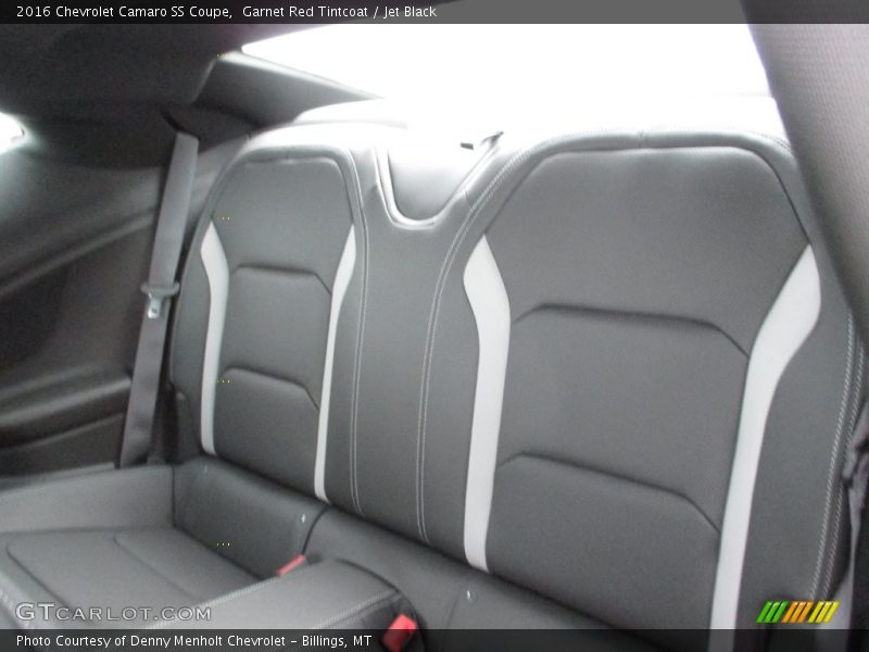 Rear Seat of 2016 Camaro SS Coupe
