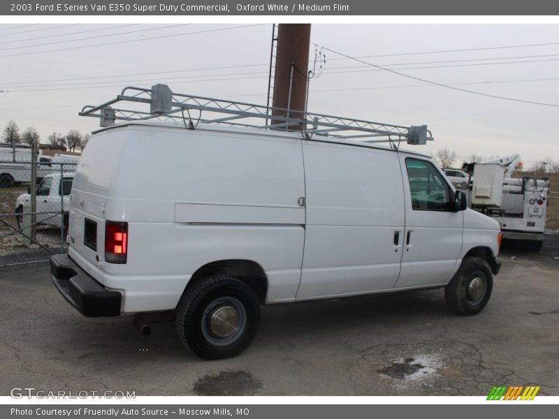 Oxford White / Medium Flint 2003 Ford E Series Van E350 Super Duty Commercial
