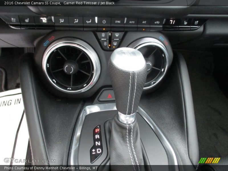 Garnet Red Tintcoat / Jet Black 2016 Chevrolet Camaro SS Coupe