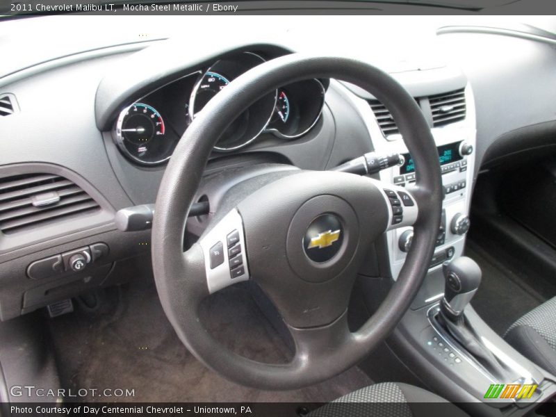 Mocha Steel Metallic / Ebony 2011 Chevrolet Malibu LT