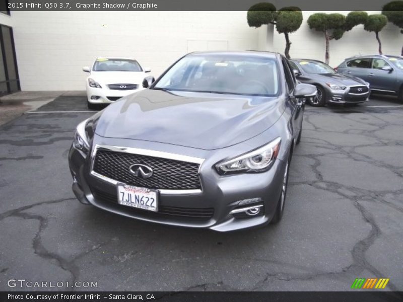Graphite Shadow / Graphite 2015 Infiniti Q50 3.7