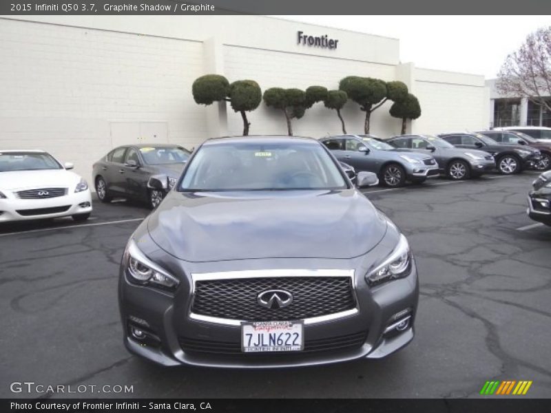Graphite Shadow / Graphite 2015 Infiniti Q50 3.7