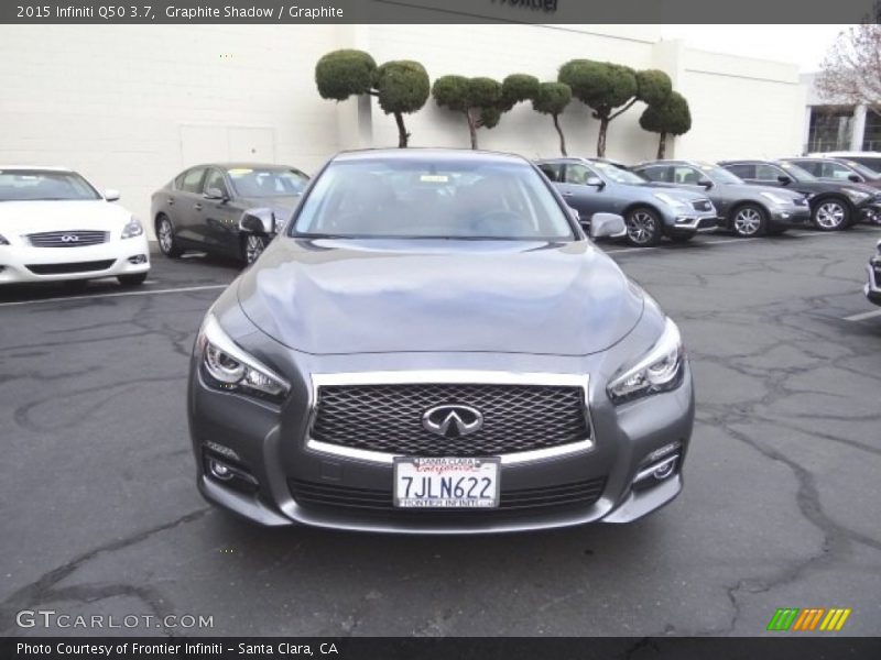 Graphite Shadow / Graphite 2015 Infiniti Q50 3.7