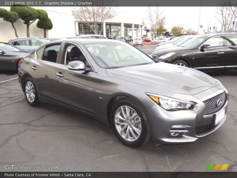 Graphite Shadow / Graphite 2015 Infiniti Q50 3.7