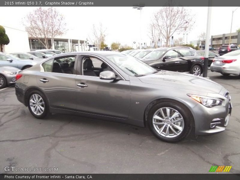 Graphite Shadow / Graphite 2015 Infiniti Q50 3.7