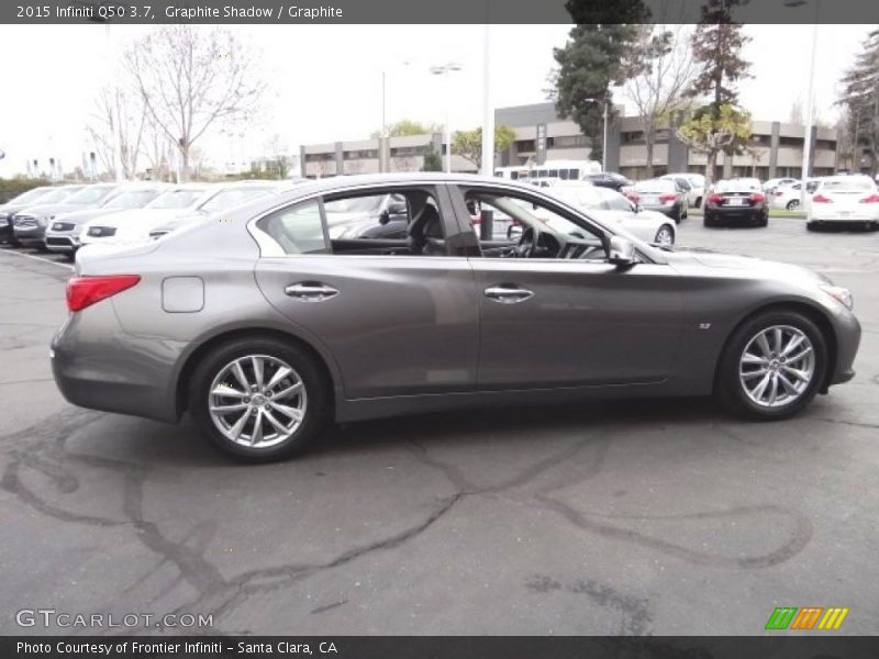 Graphite Shadow / Graphite 2015 Infiniti Q50 3.7