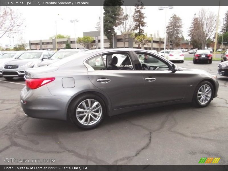 Graphite Shadow / Graphite 2015 Infiniti Q50 3.7