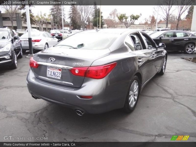 Graphite Shadow / Graphite 2015 Infiniti Q50 3.7
