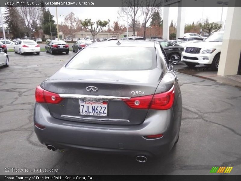 Graphite Shadow / Graphite 2015 Infiniti Q50 3.7