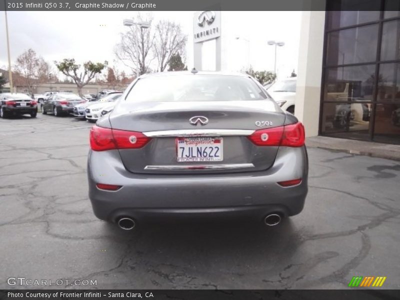 Graphite Shadow / Graphite 2015 Infiniti Q50 3.7