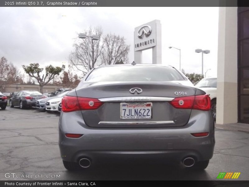 Graphite Shadow / Graphite 2015 Infiniti Q50 3.7