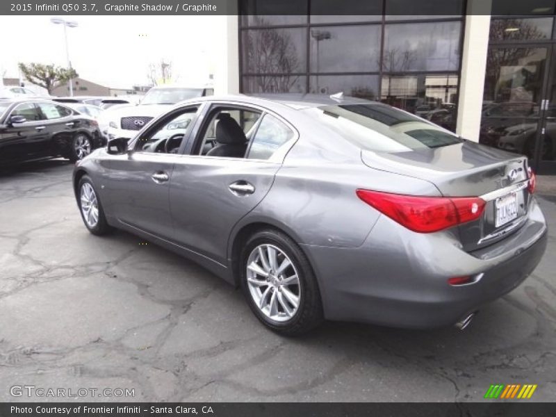 Graphite Shadow / Graphite 2015 Infiniti Q50 3.7