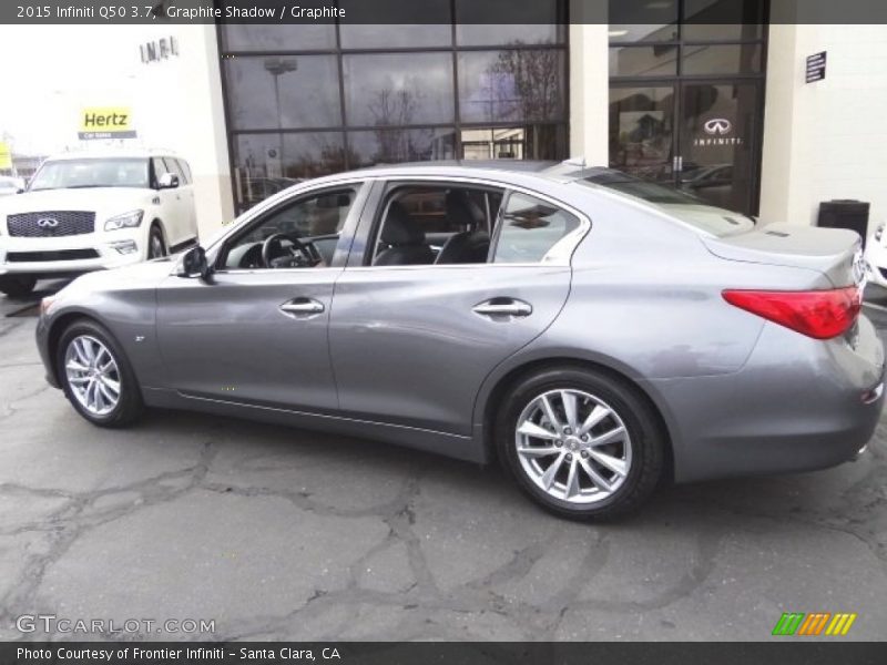 Graphite Shadow / Graphite 2015 Infiniti Q50 3.7