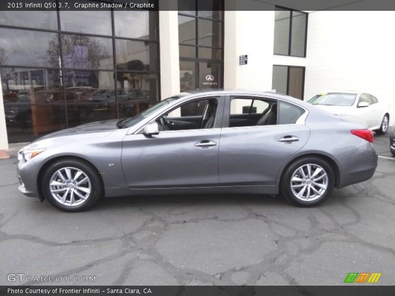 Graphite Shadow / Graphite 2015 Infiniti Q50 3.7