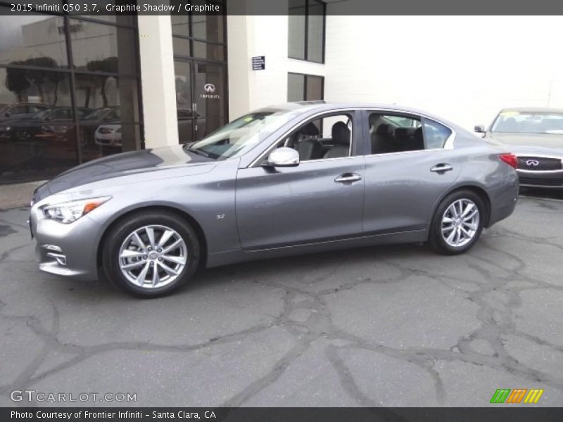 Graphite Shadow / Graphite 2015 Infiniti Q50 3.7