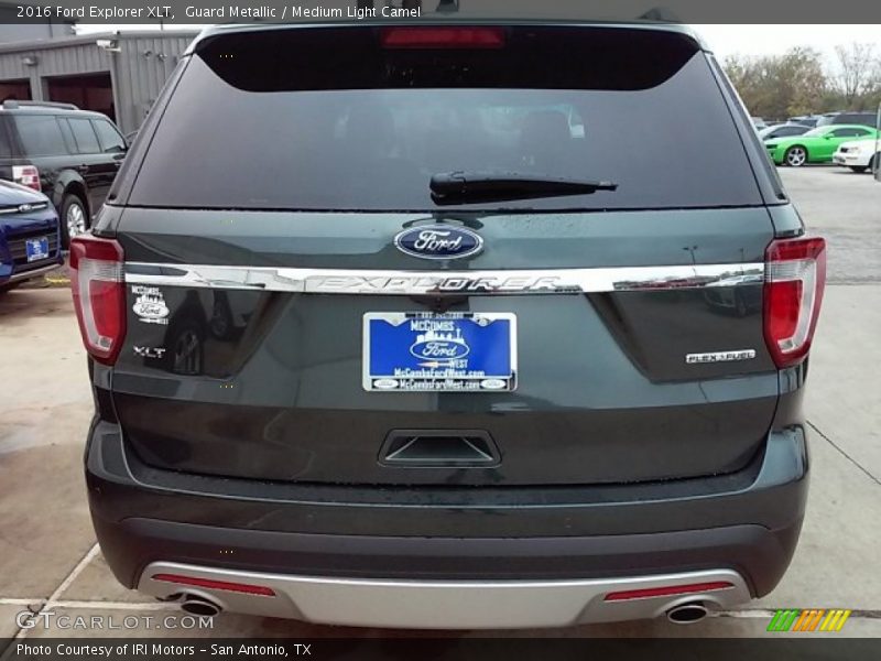 Guard Metallic / Medium Light Camel 2016 Ford Explorer XLT