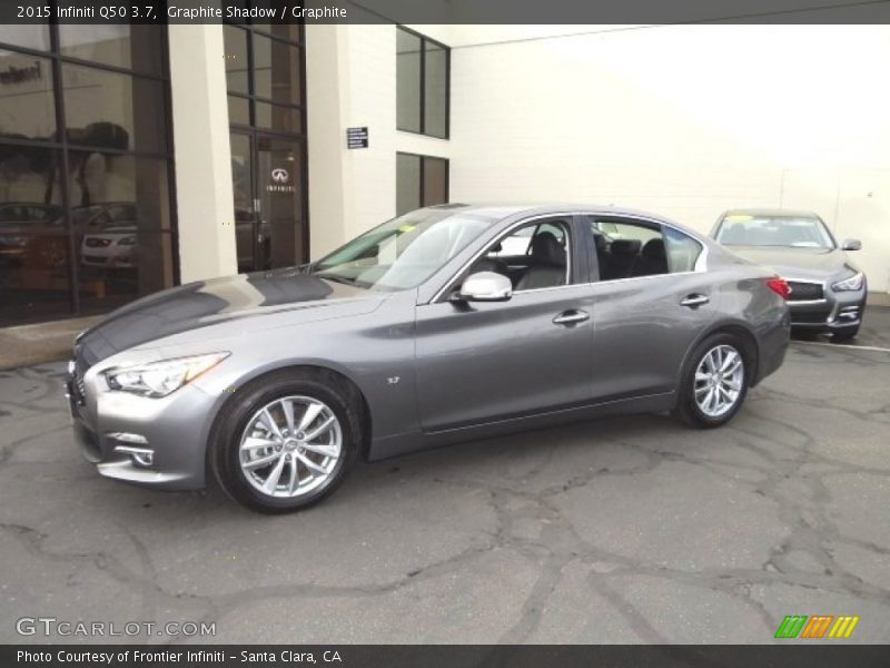 Graphite Shadow / Graphite 2015 Infiniti Q50 3.7