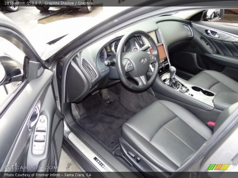 Graphite Shadow / Graphite 2015 Infiniti Q50 3.7