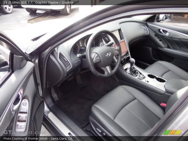 Graphite Shadow / Graphite 2015 Infiniti Q50 3.7