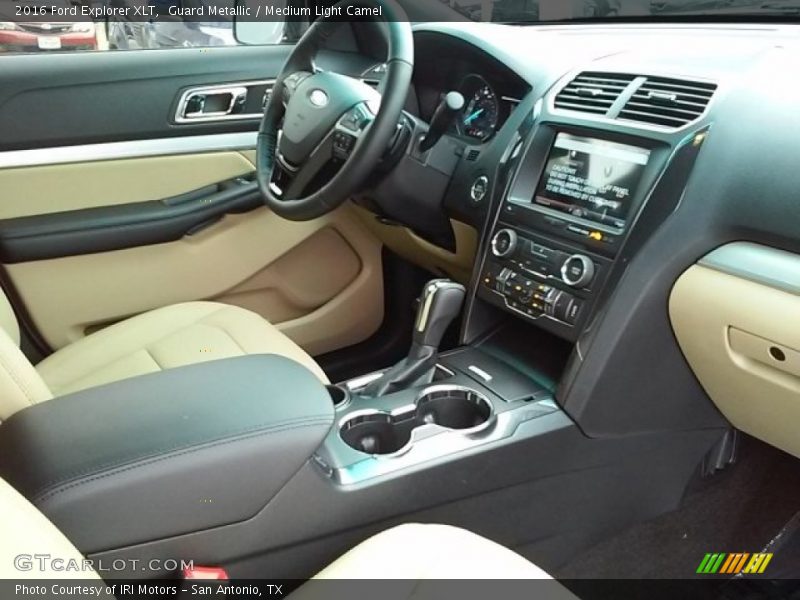 Guard Metallic / Medium Light Camel 2016 Ford Explorer XLT