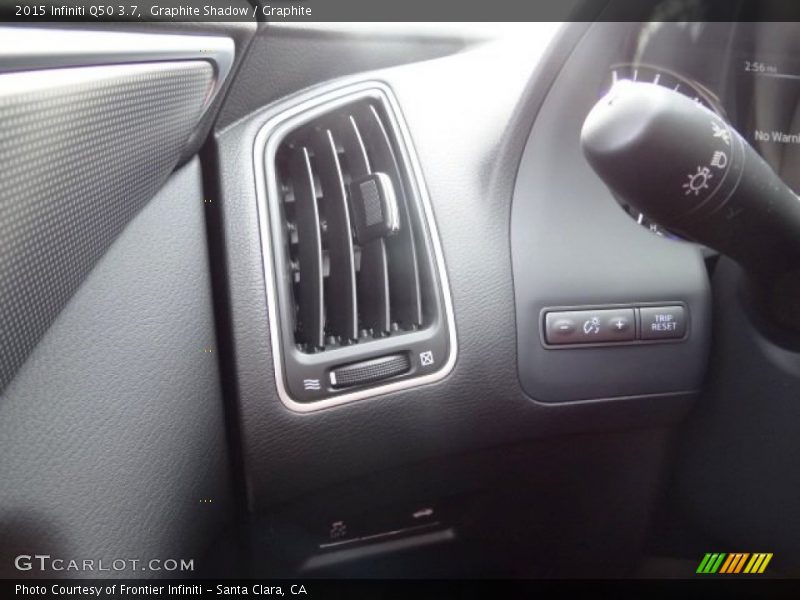 Graphite Shadow / Graphite 2015 Infiniti Q50 3.7
