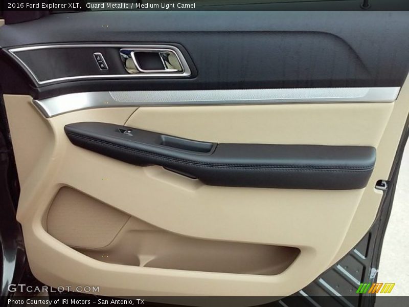 Guard Metallic / Medium Light Camel 2016 Ford Explorer XLT