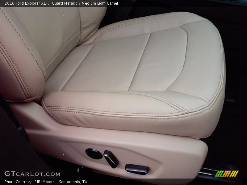 Guard Metallic / Medium Light Camel 2016 Ford Explorer XLT