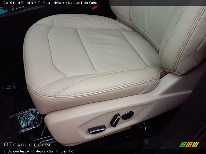 Guard Metallic / Medium Light Camel 2016 Ford Explorer XLT