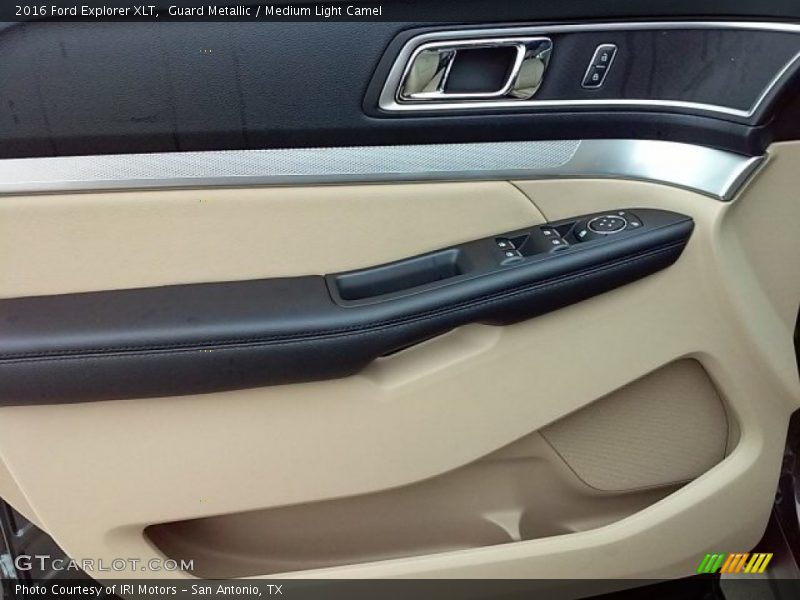 Guard Metallic / Medium Light Camel 2016 Ford Explorer XLT