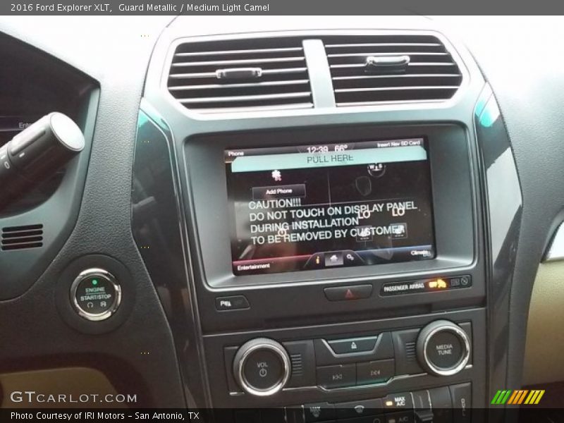 Guard Metallic / Medium Light Camel 2016 Ford Explorer XLT