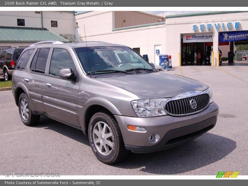 Titanium Gray Metallic / Gray 2006 Buick Rainier CXL AWD