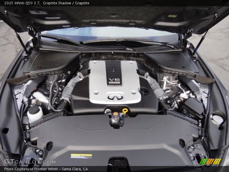 Graphite Shadow / Graphite 2015 Infiniti Q50 3.7