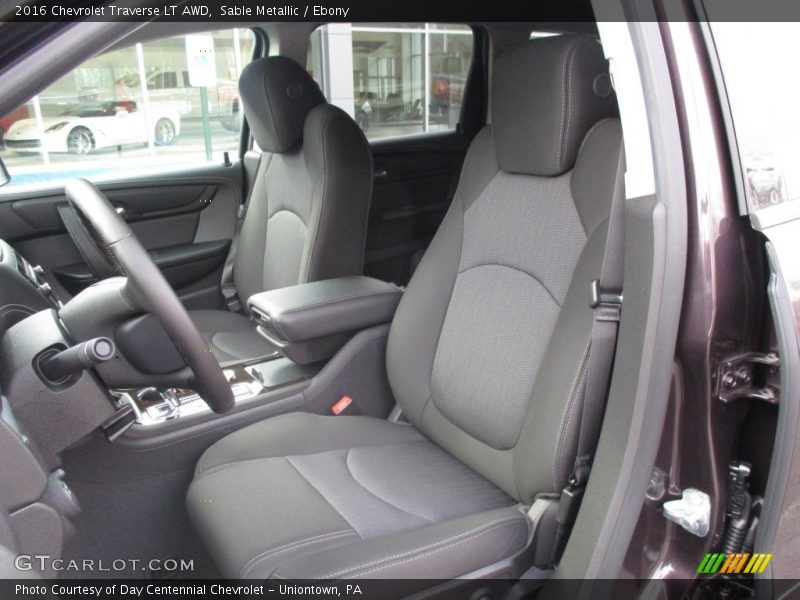 Sable Metallic / Ebony 2016 Chevrolet Traverse LT AWD