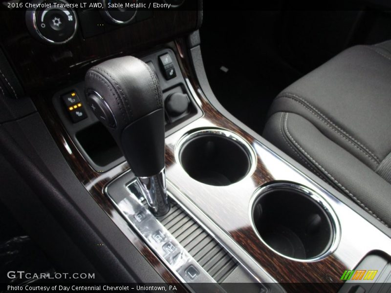 Sable Metallic / Ebony 2016 Chevrolet Traverse LT AWD