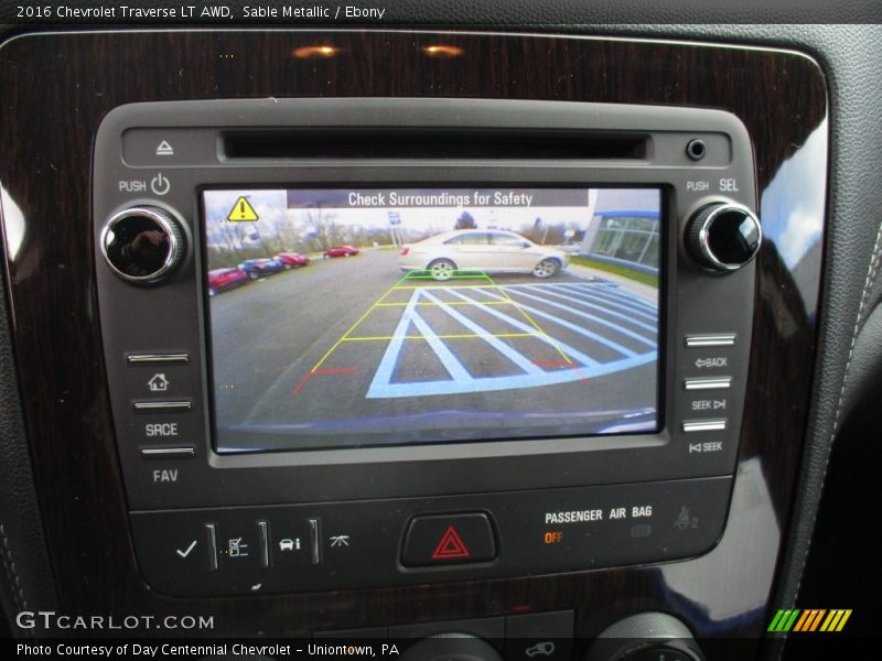 Sable Metallic / Ebony 2016 Chevrolet Traverse LT AWD