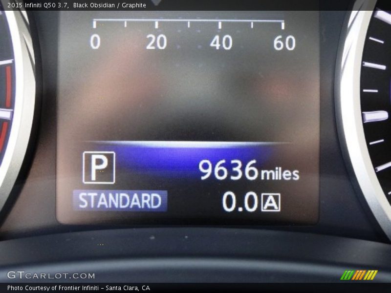 Black Obsidian / Graphite 2015 Infiniti Q50 3.7
