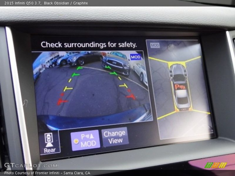 Black Obsidian / Graphite 2015 Infiniti Q50 3.7