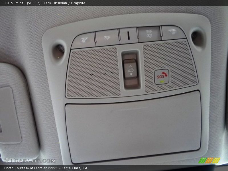 Black Obsidian / Graphite 2015 Infiniti Q50 3.7